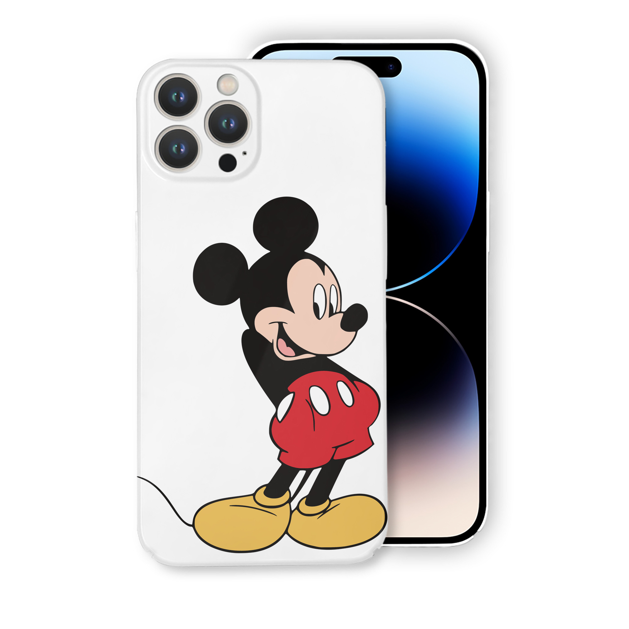（画像用） ミッキーマウス Mickey Mouse 【iPhone 14シリーズ対応】ハードケース